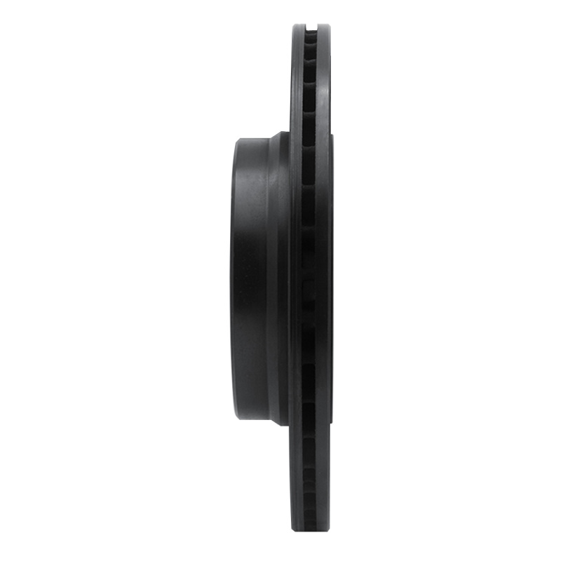 Mercedes-Benz 600SL Brake Rotor (1) - Rear Left - R1 Concepts - Drilled & Slotted - Black - `93-`02